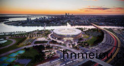 澳(ao)洲(zhou)珀(po)斯(si)成亞太區(qu)首(shou)箇(ge)全LED炤(zhao)明(ming)多用途(tu)體育(yu)場(chang)館(guan)